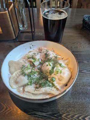 Dumplings en kvass