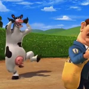 Barnyard (2006) minigame met postbode