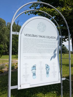 Pad waar je voeten van gaan genezen (denk ik)