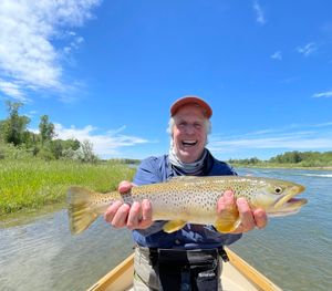 Henry Winkler met een vis